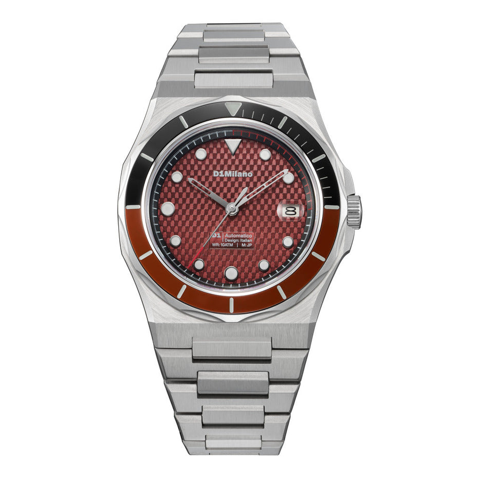 Men Automatic Silver Watch