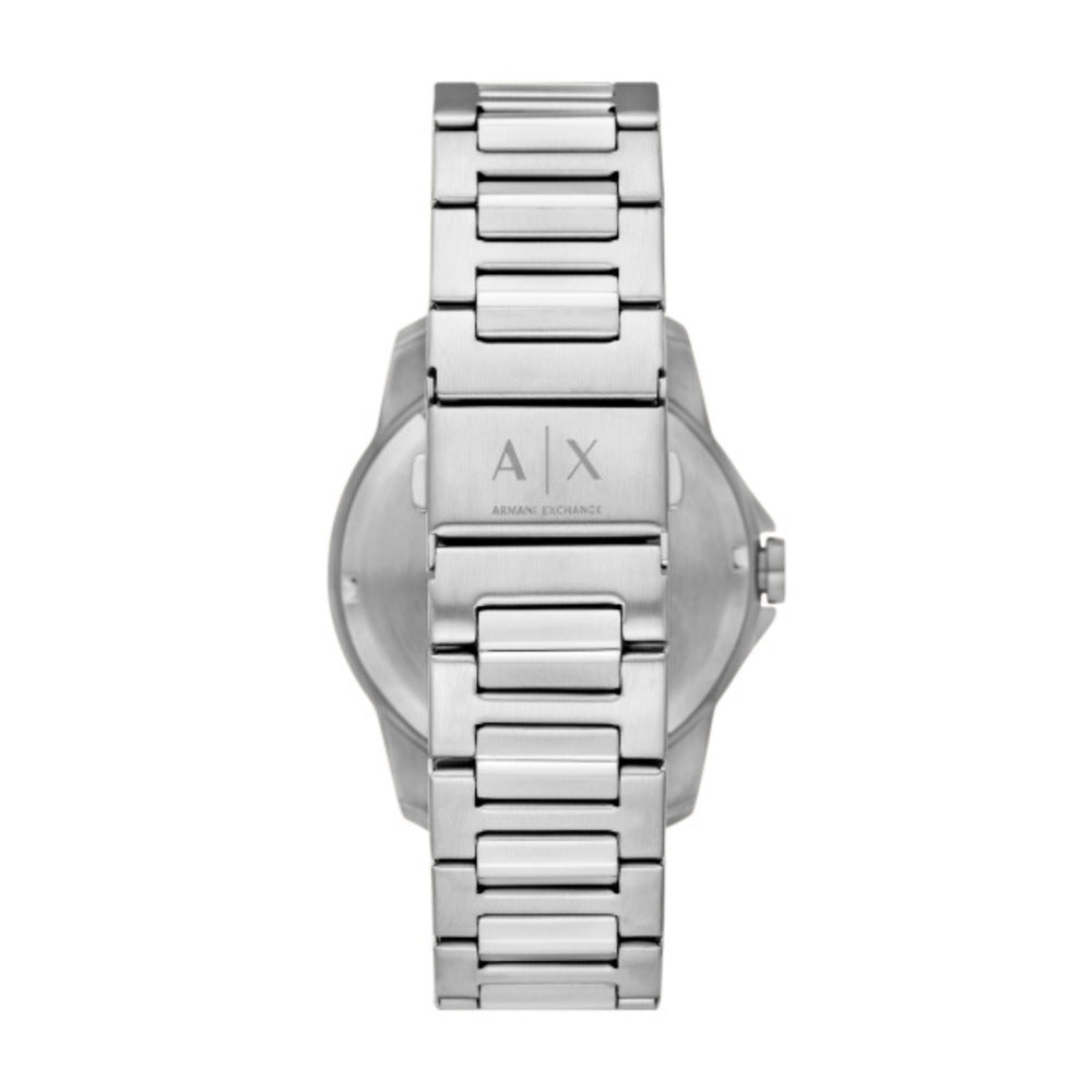 Men Banks Silver 44mm Watch