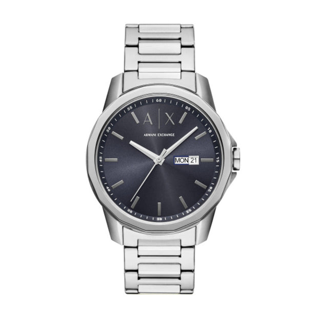 Men Banks Silver Watch