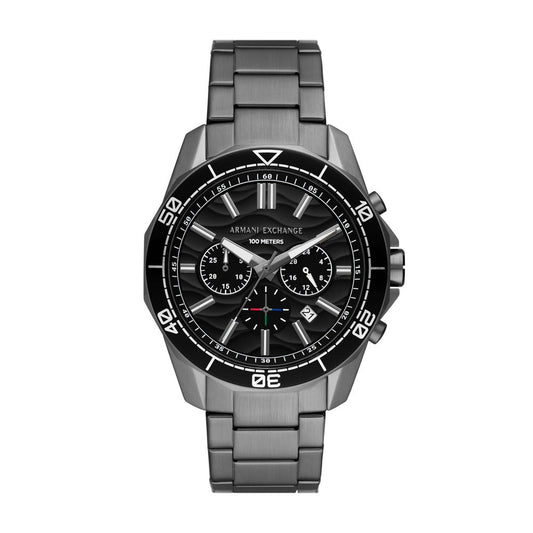 Men Spencer Black 44mm Watch