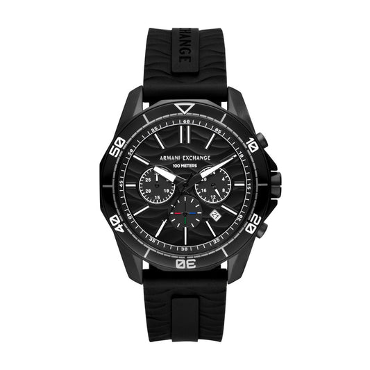 Men Spencer Black 44mm Watch