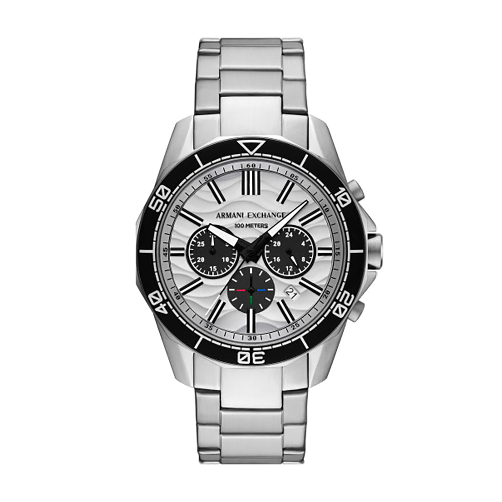 Men Silver Watch