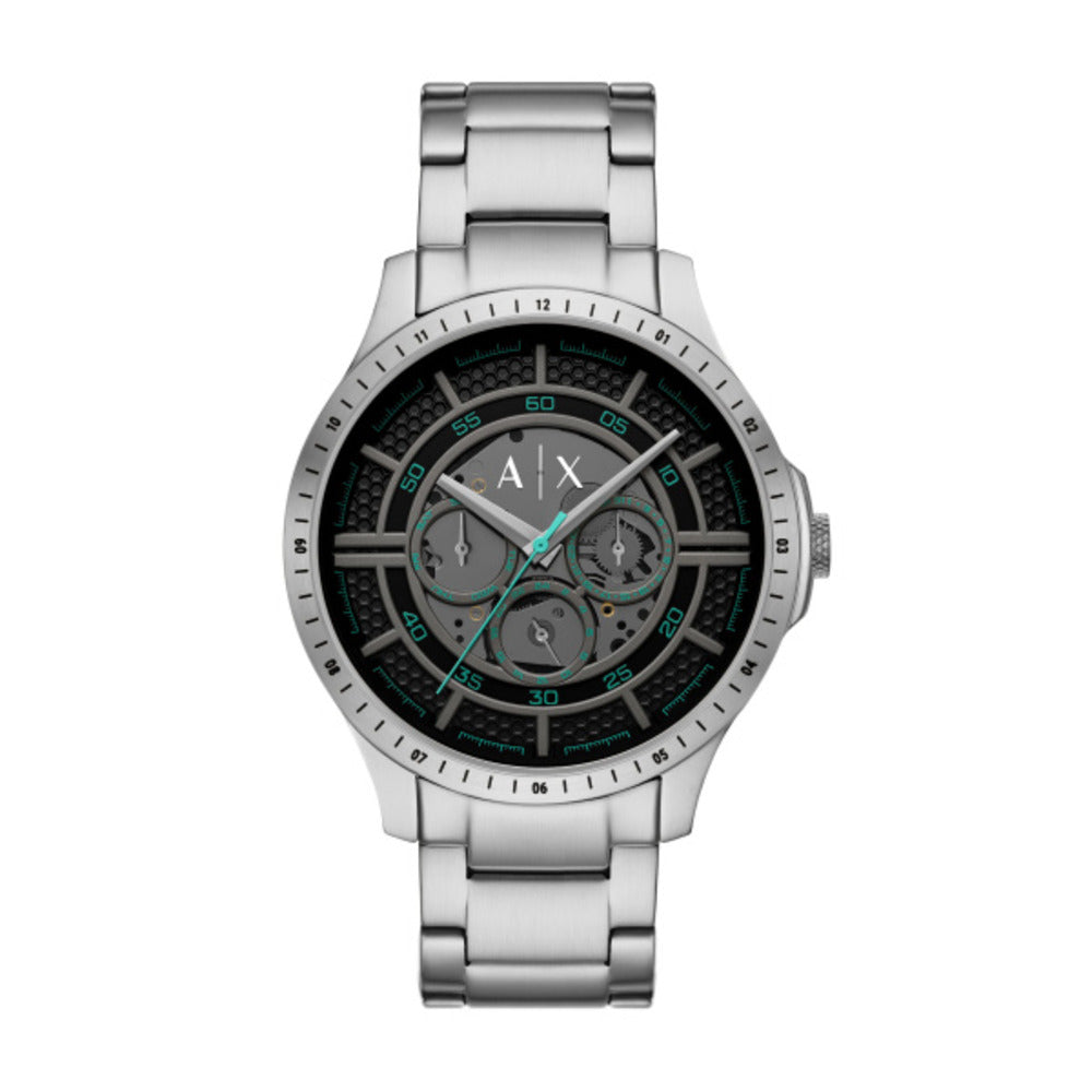Men Silver 46mm Watch