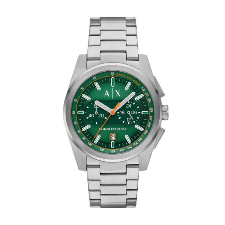 Men Parker Silver Watch