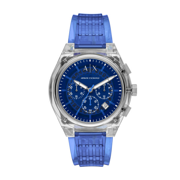 Men Sync Clear Watch