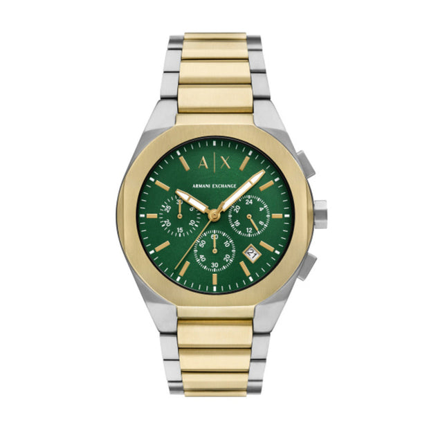 Men Two Tone Watch