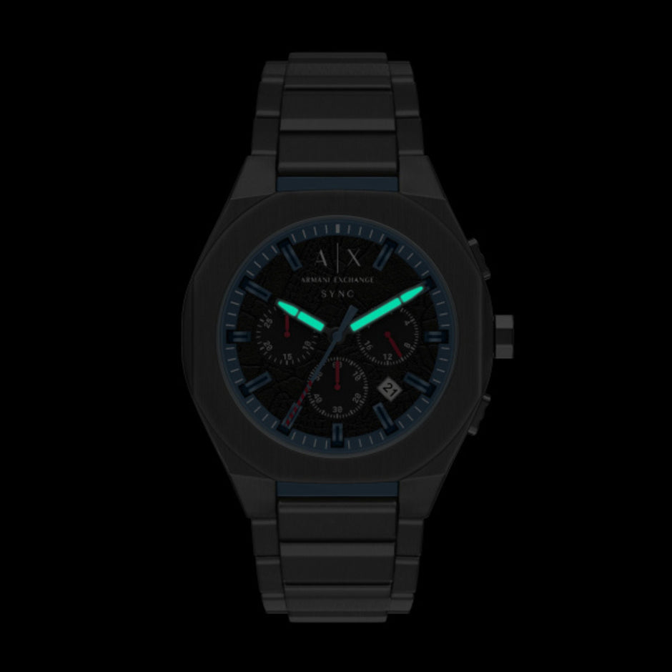 Men Sync Blue Watch