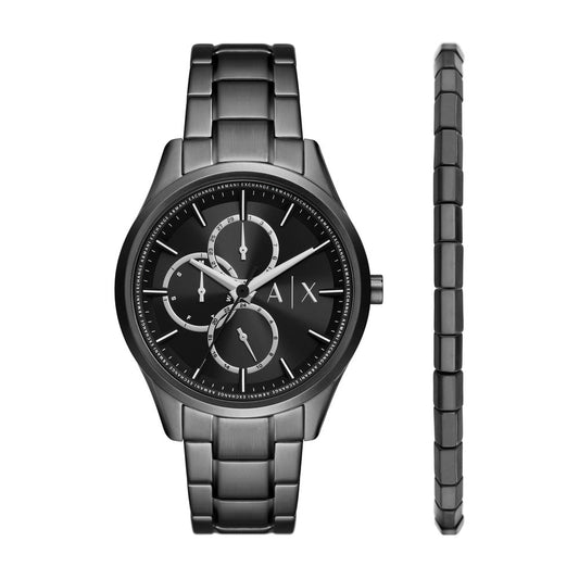 Men Dante Black 42mm Watch