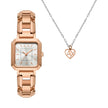 Women Leila Rose Gold Watch Set