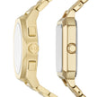 Unisex Sync Gold Watch Set