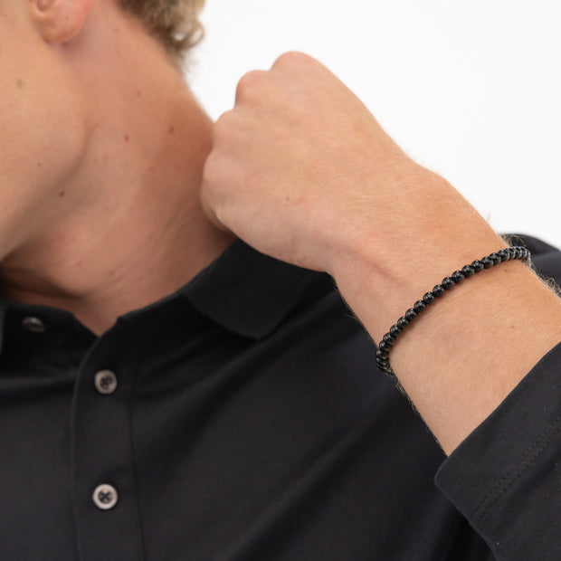 Men Sphere Beads Bracelets