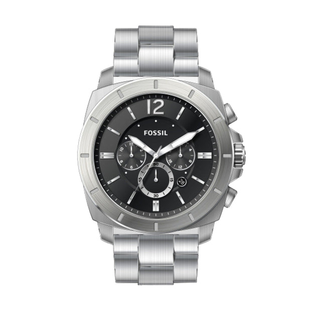 Men Privateer Silver 48mm Watch