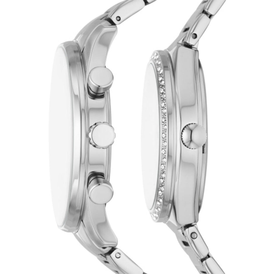 Gifting Set Sullivan Silver 44mm Watch