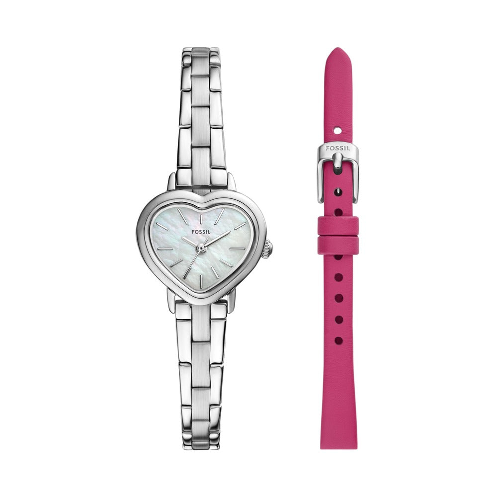 Women Karli Heart Silver 25mm Watch