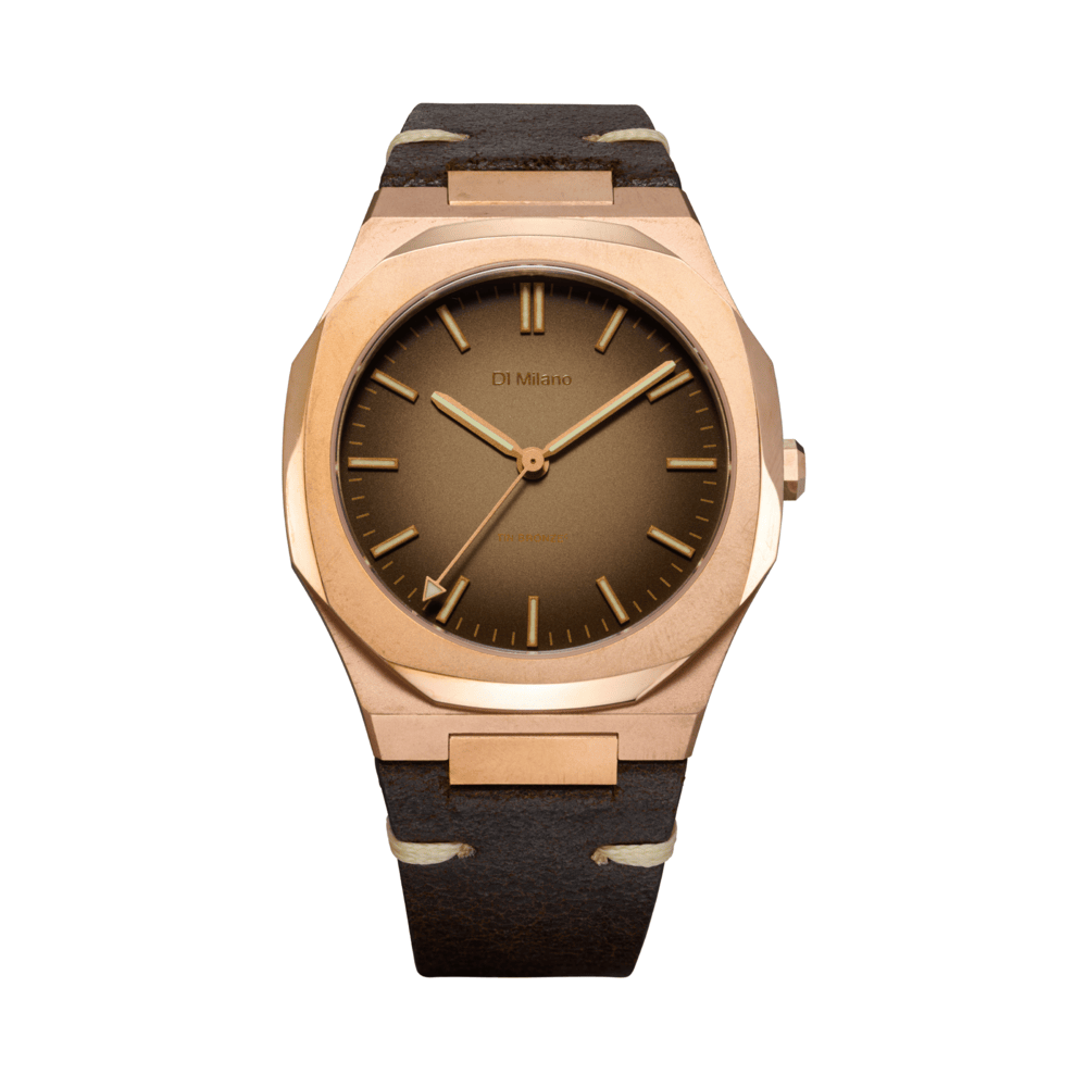 Unisex Bronze Brown Watch