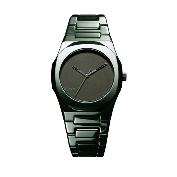 Unisex Ceramic Grey Watch