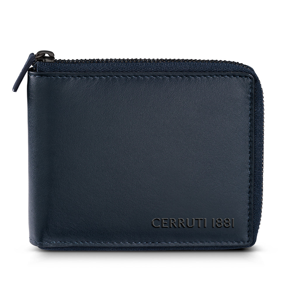 Men Navy Wallet