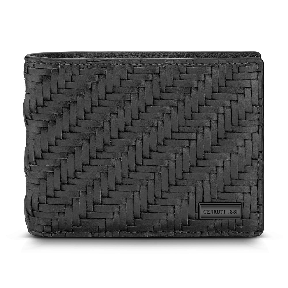 Men Tessuto Black  Wallets