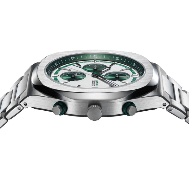 Men Chronograph Silver Watch