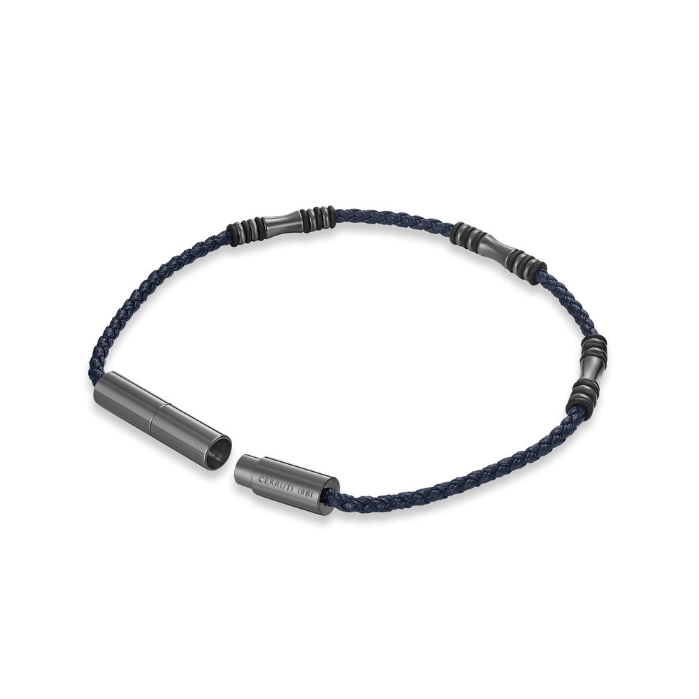 Men Angelo Black / Navy Bracelet