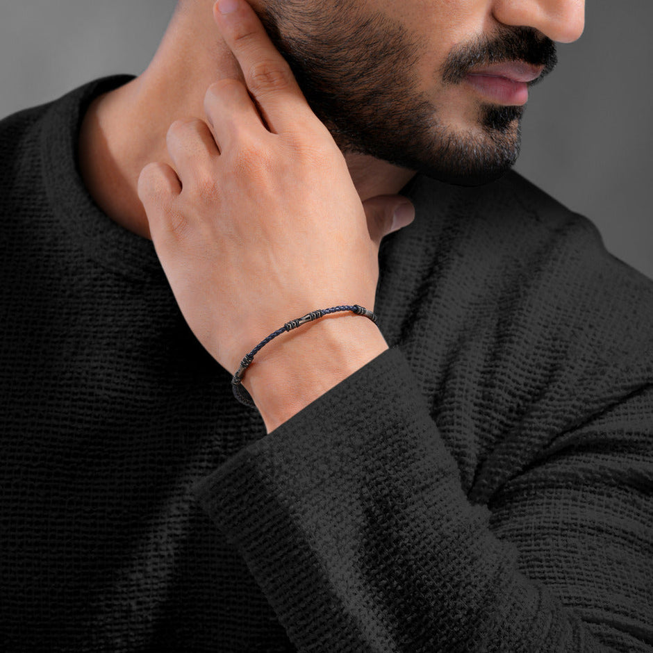 Men Angelo Two Tone Bracelet