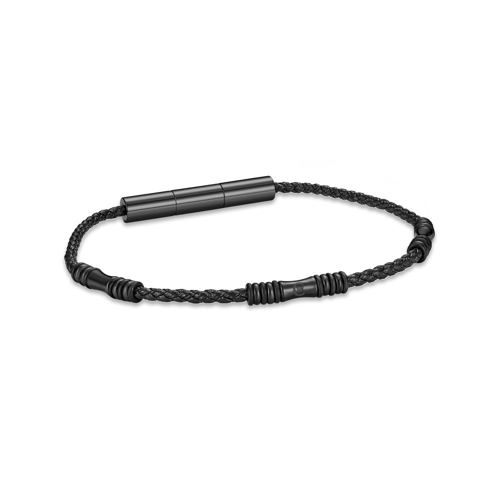 Men Angelo Black / Gun Bracelet