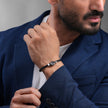 سوار فينسينزو فضي رجالي