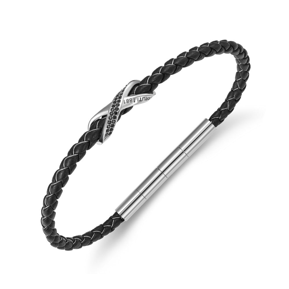 Men Franco Silver Bracelet