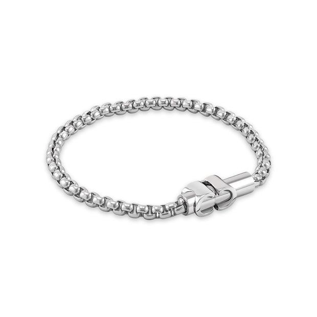 Men Carlo Silver Bracelet