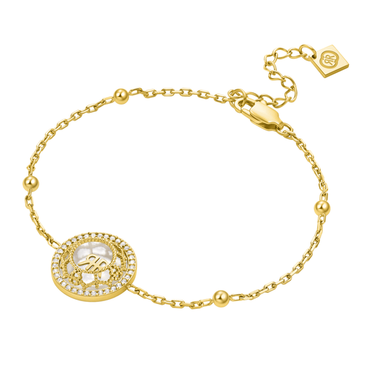 Women Arabesque Gold Bracelet