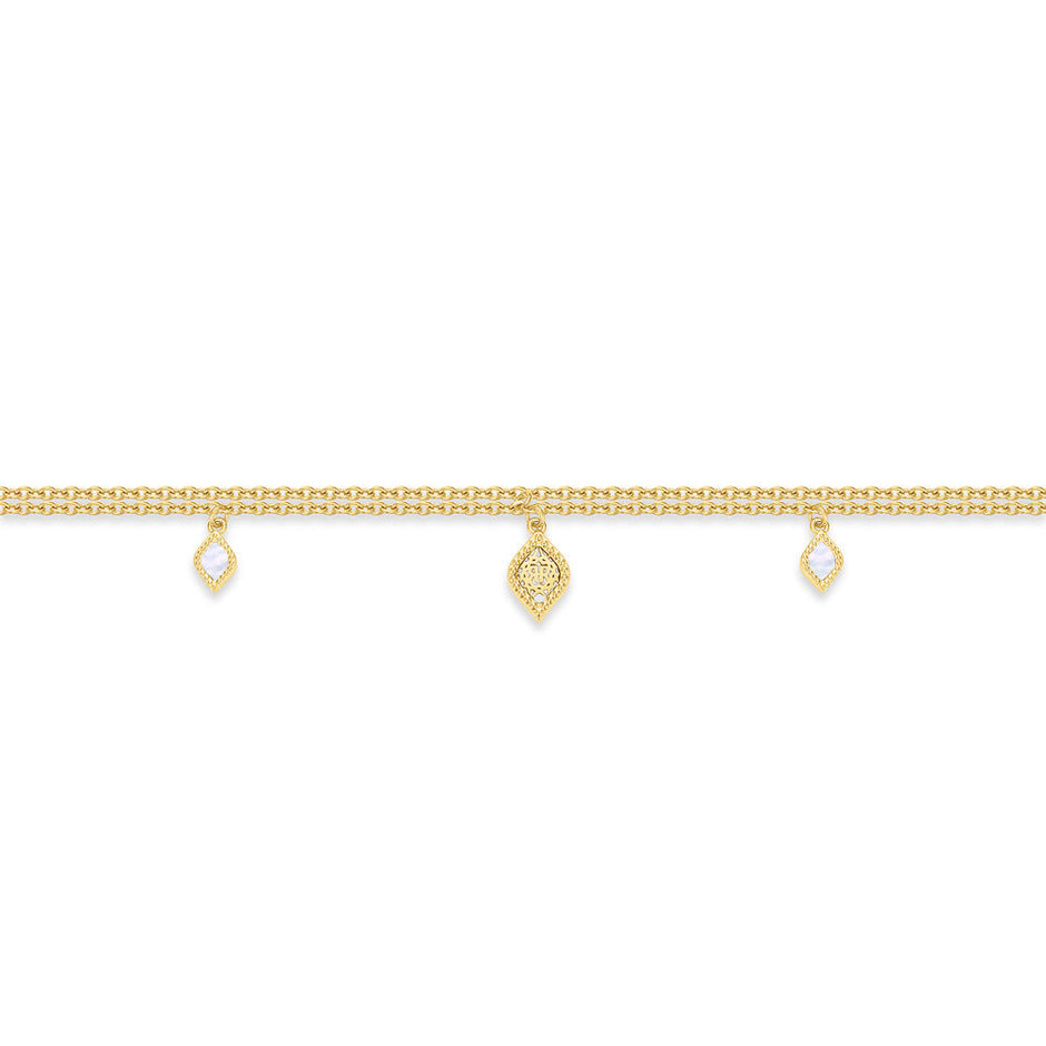 Women Esmeralda Gold Bracelet