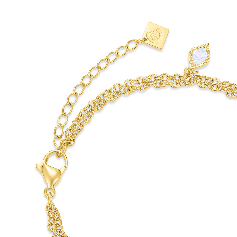 Men Esmeralda Gold Bracelet