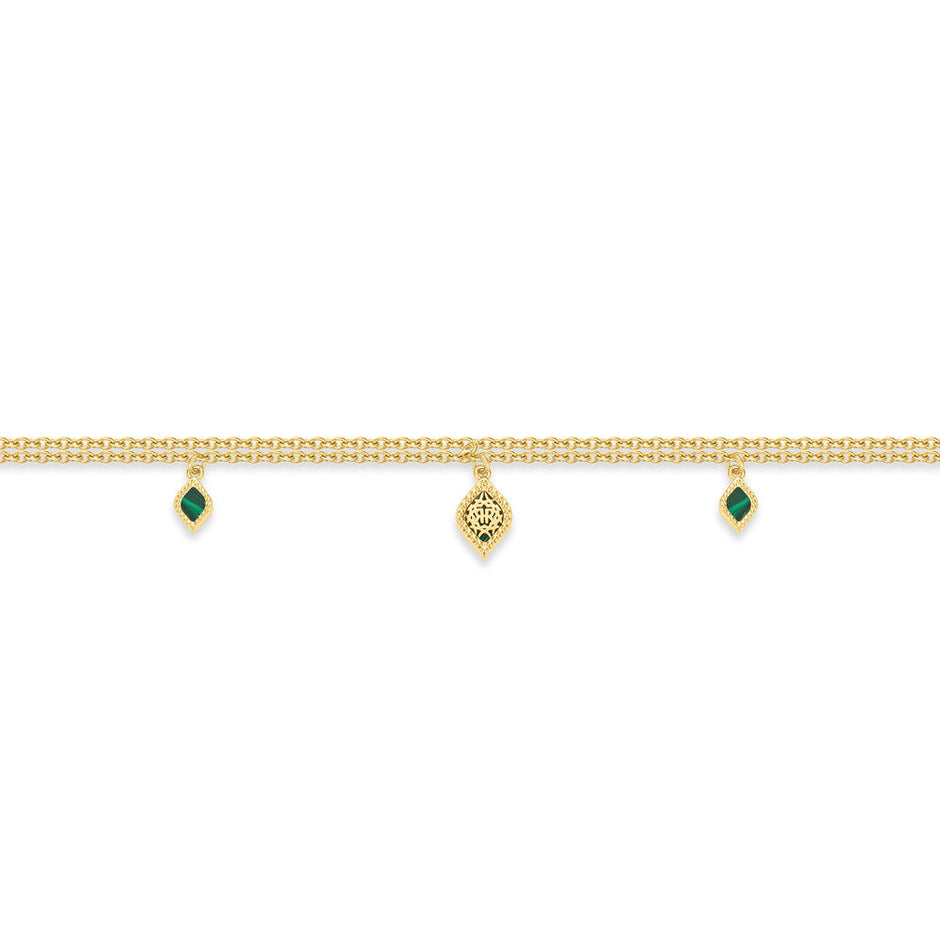 Women Esmeralda Gold Bracelet