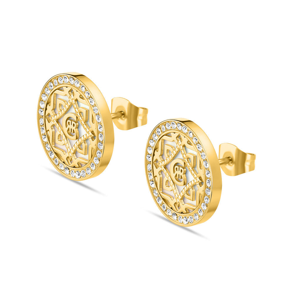 Women Silvia Gold Earring