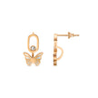 Women Crr Butterfly Earring