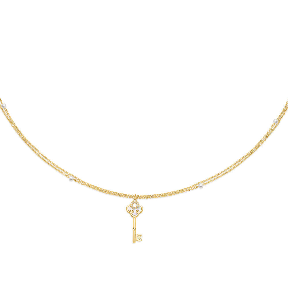 Women Gabriella Gold Necklace