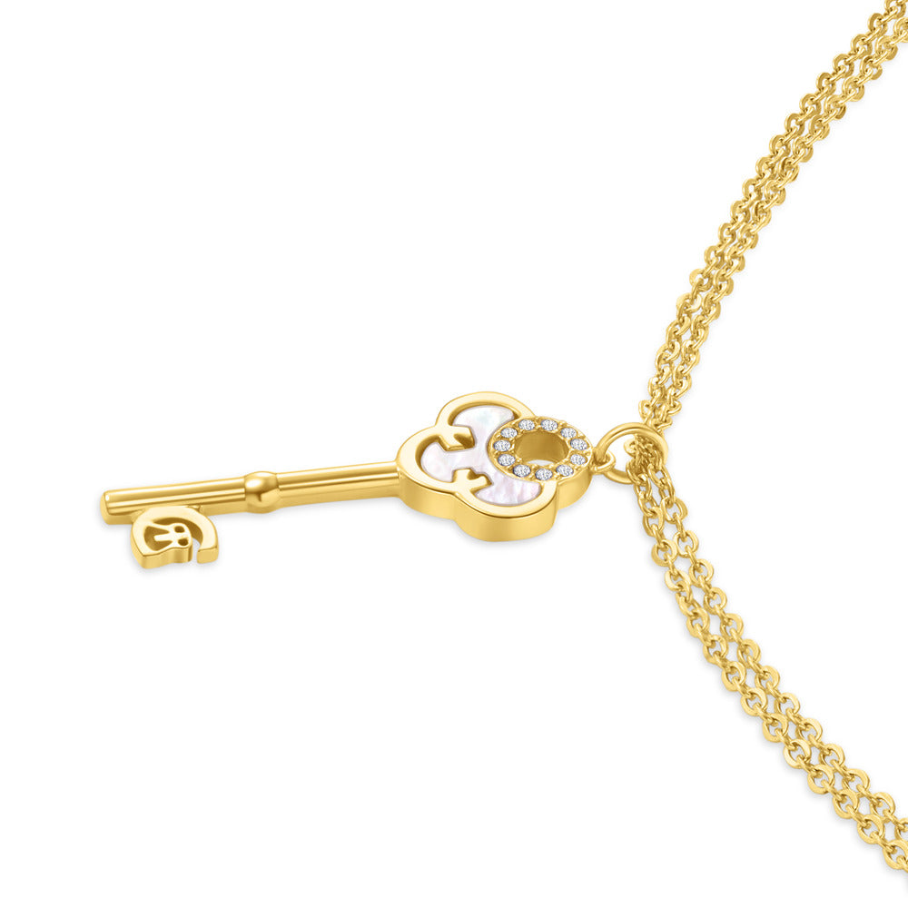 Women Gabriella Gold Necklace