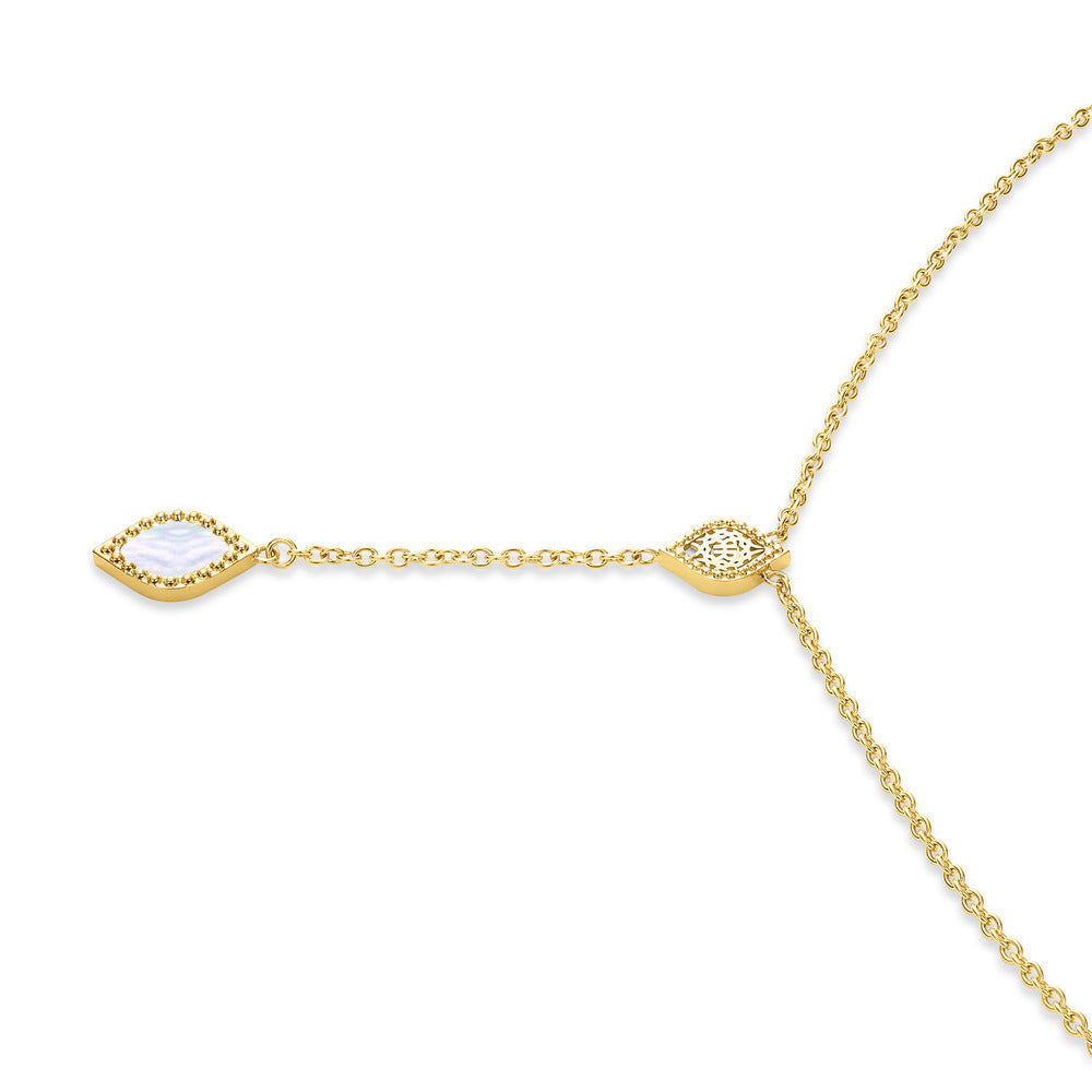 Women Esmeralda Gold Necklace