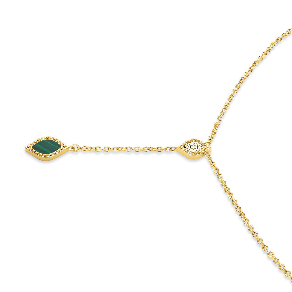 Women Esmeralda Gold Necklace