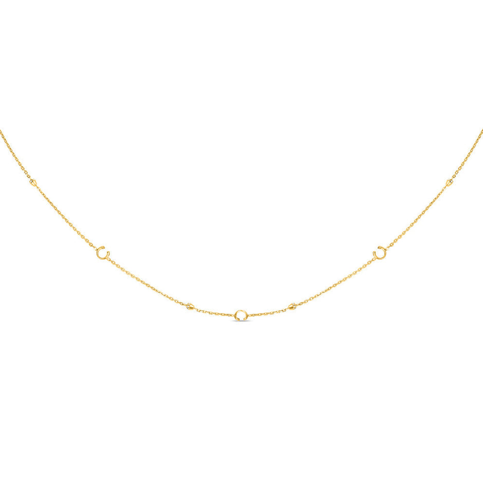 Women Gold-Plated Necklace
