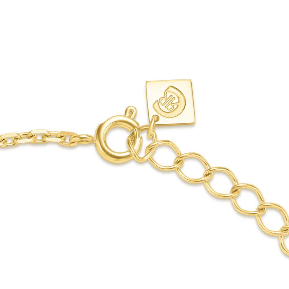 قلادة مطلية بالذهب للنساء