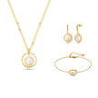 Women Eclipse Gold Jewelry Set