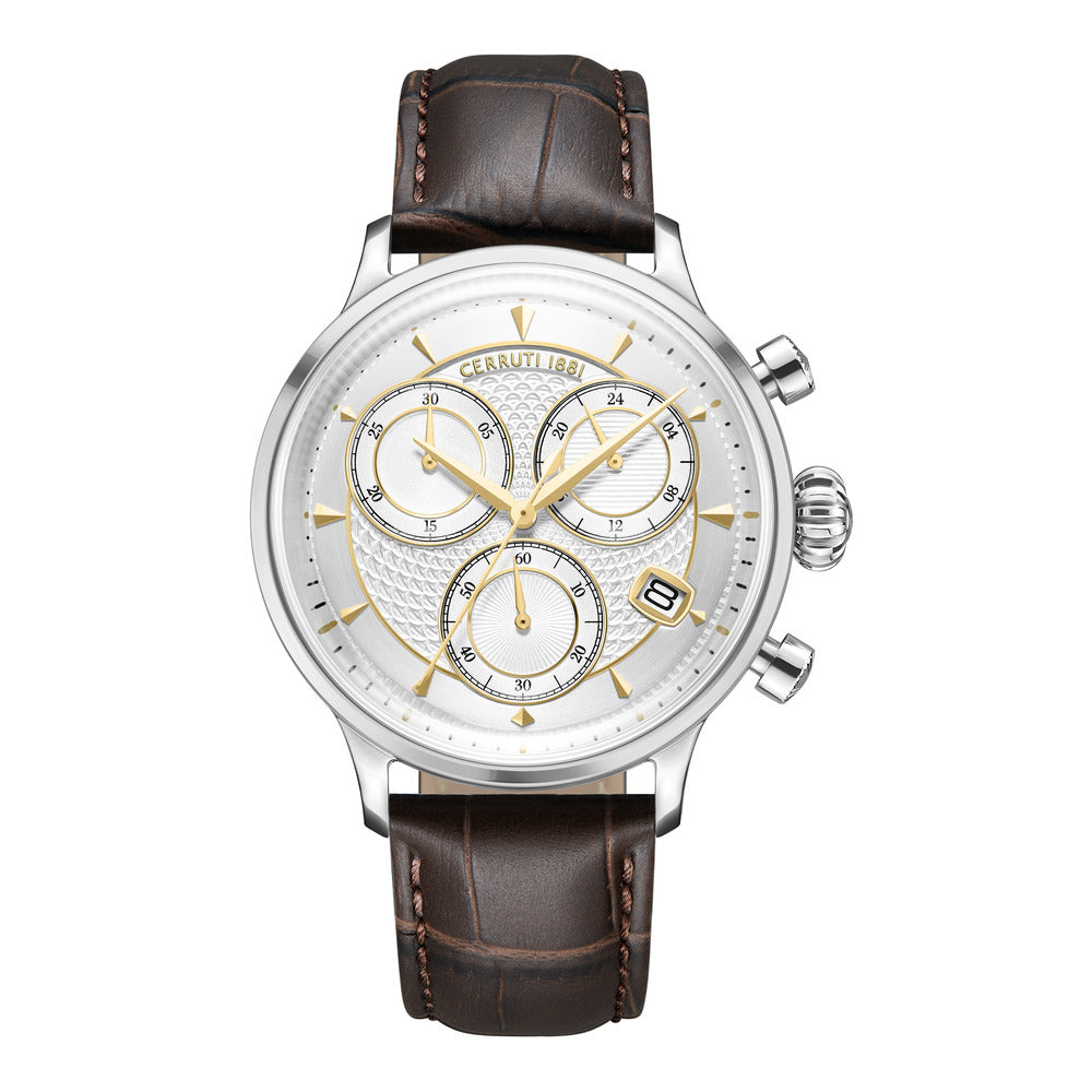 Men Dervio Silver 40X44.75mm Watch