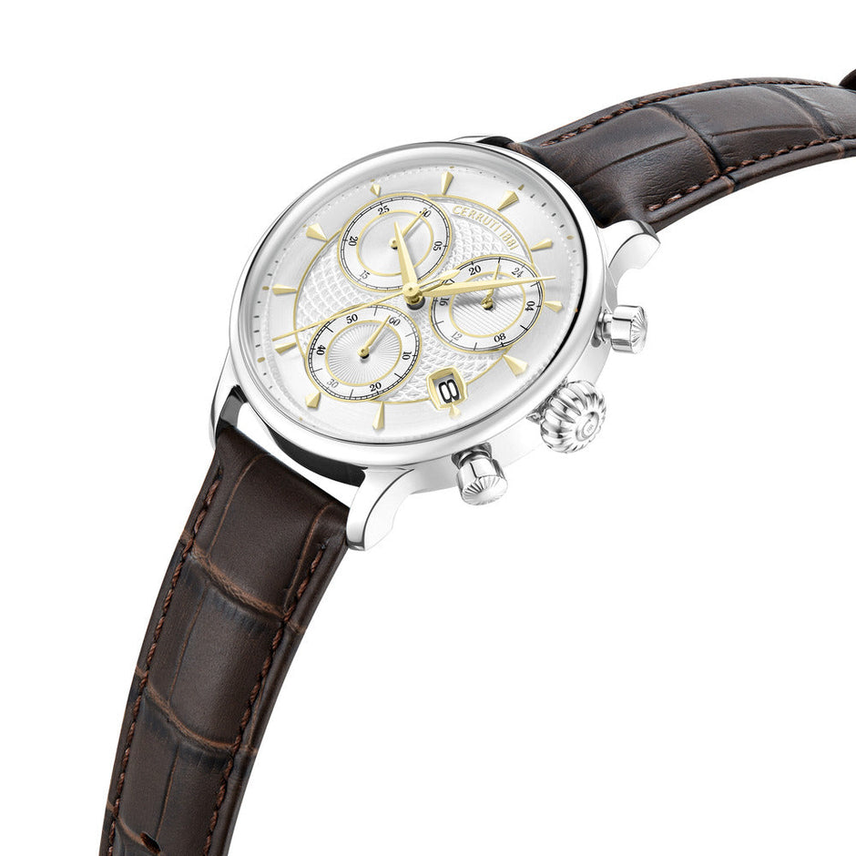 Men Dervio Silver 40X44.75mm Watch