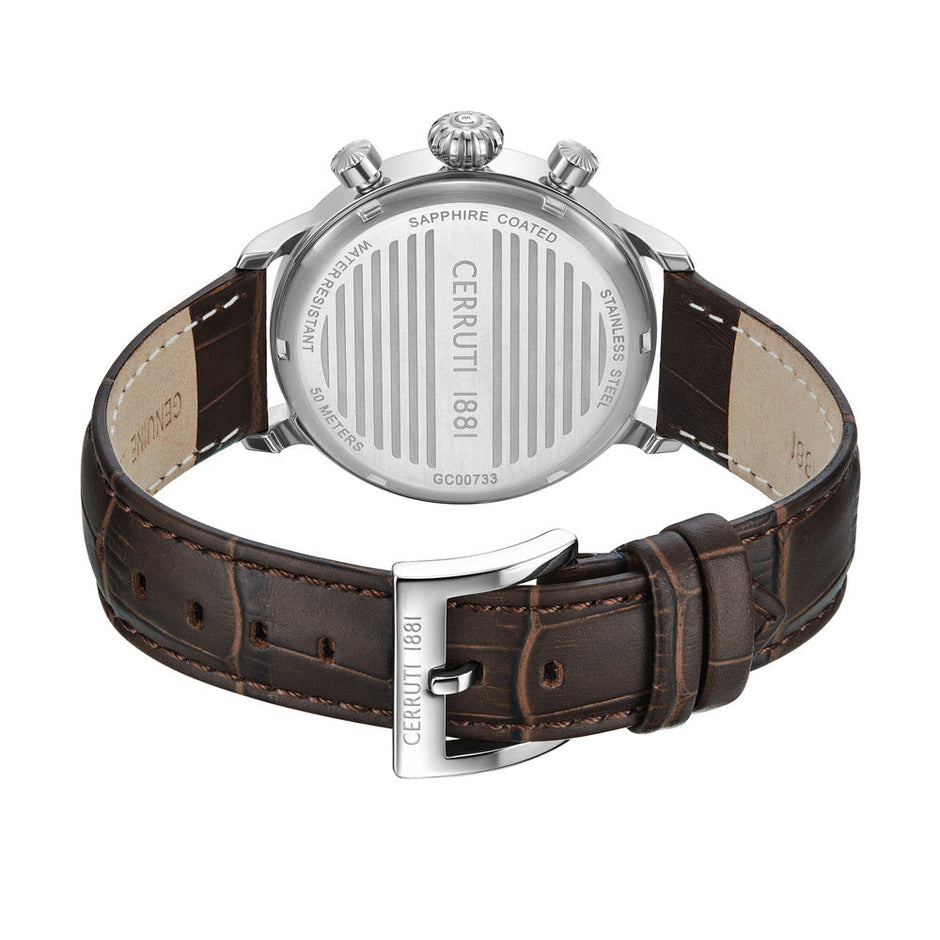 Men Dervio Silver 40X44.75mm Watch