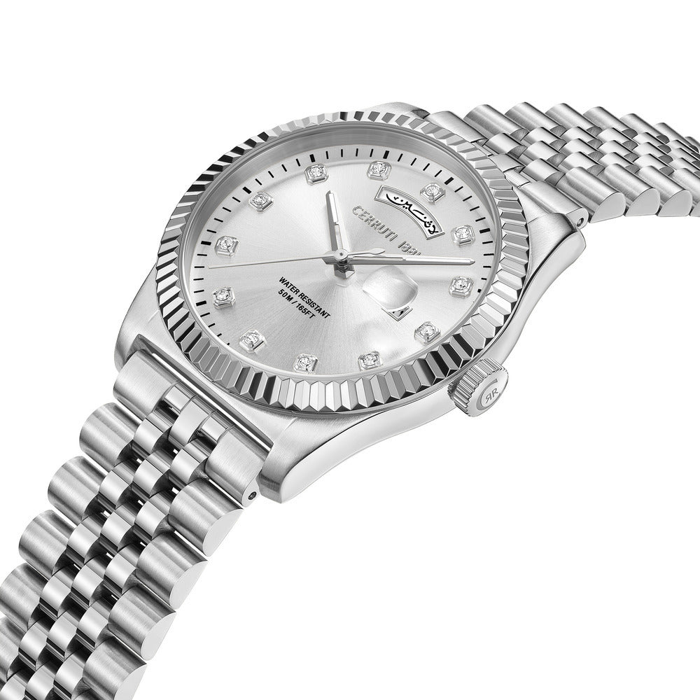 Men Chienti Silver Watch
