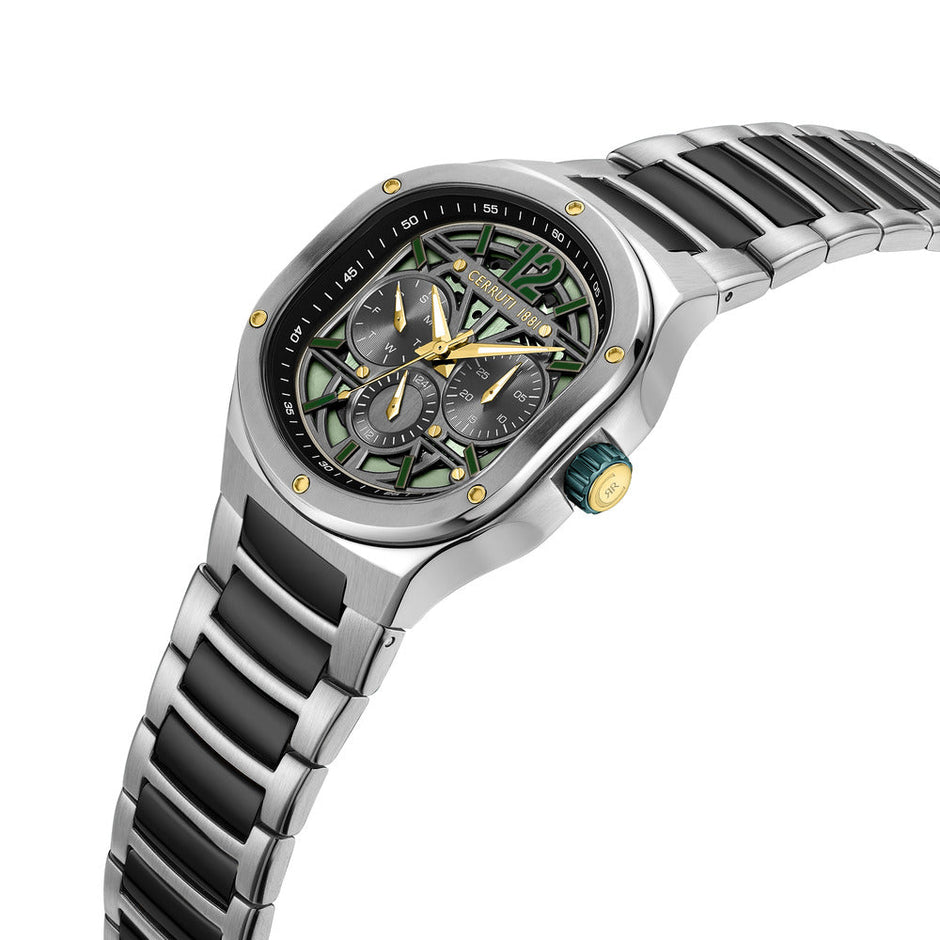 Men Trento Green Watch