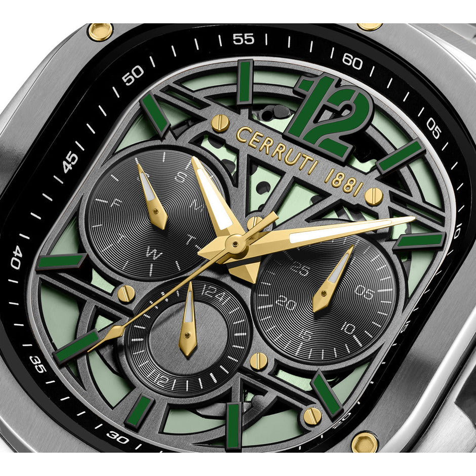 Men Trento Green Watch