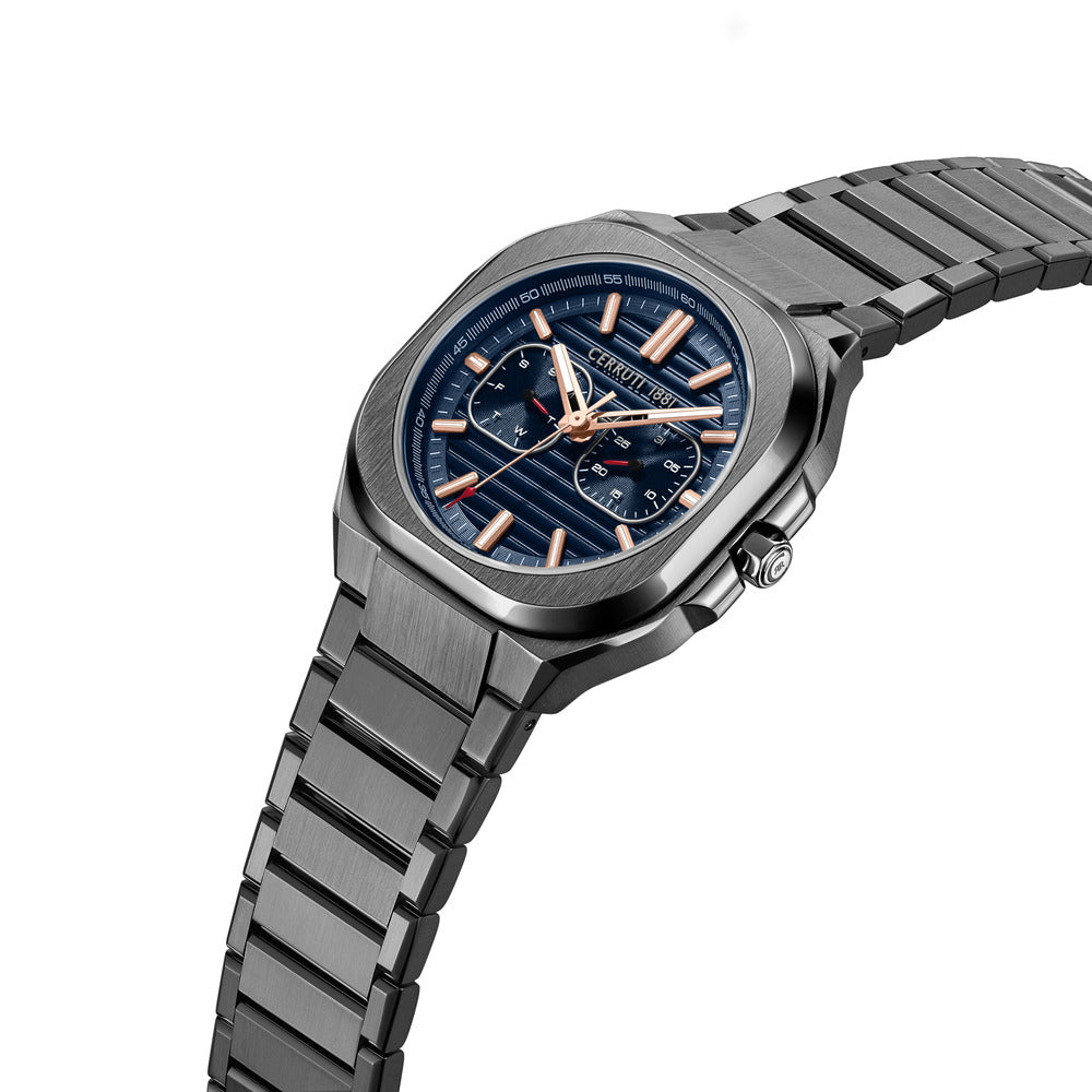 Men Leadri Blue Watch