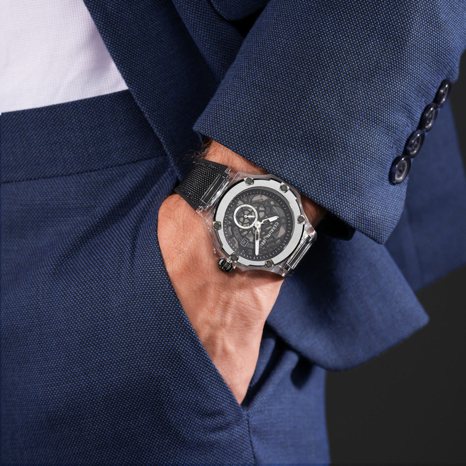 Men Cerruti Black Watch